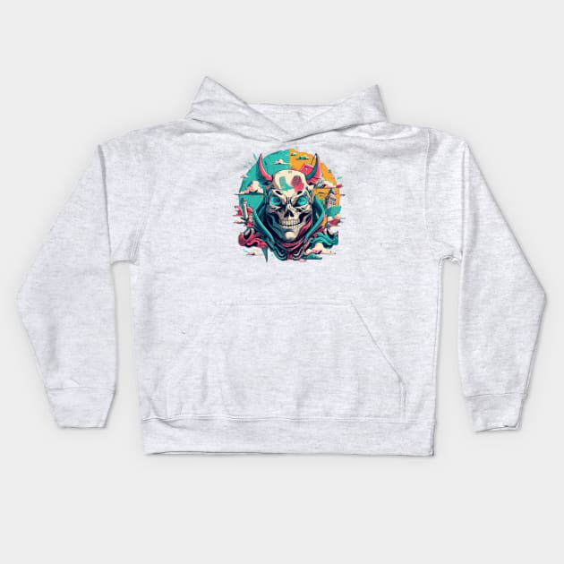 Dark Academia Kids Hoodie by Nikisha